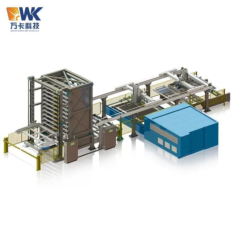Sheet Metal Storage And Automatic Laser Loader